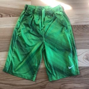Nike dry fit shorts, boys large